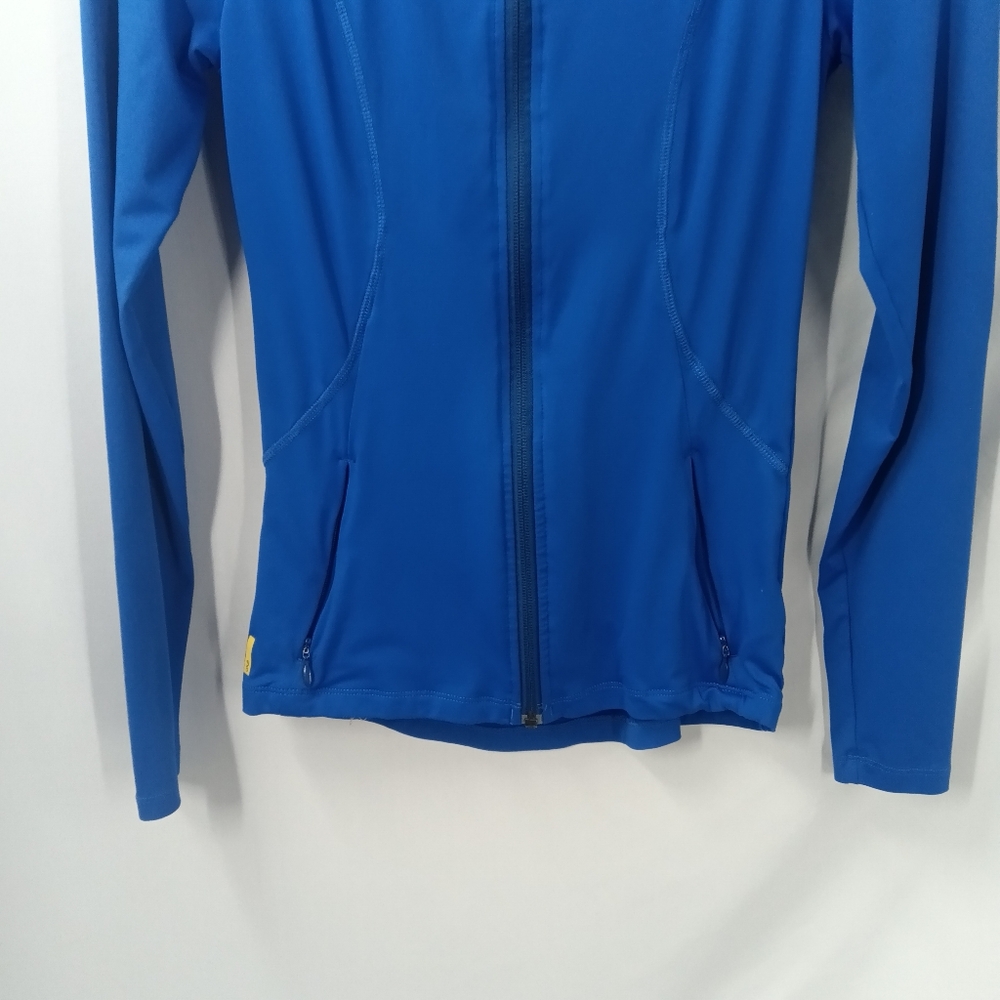 Lolë Royal Blue Zip-Up Cardigan Running Workout Jacket XXS - Picture 3 of 11